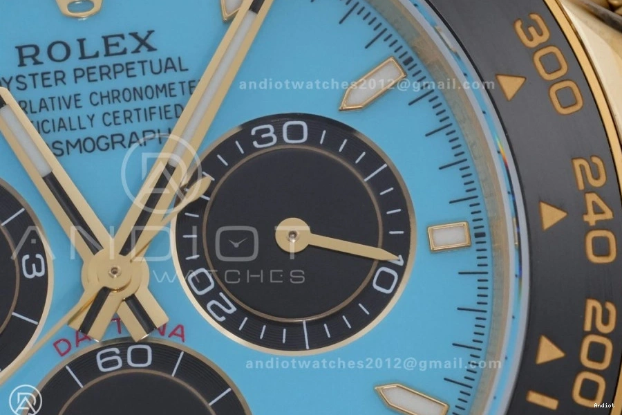 Daytona 1:1 Dial V10 Turquoise 2025 126518 QF (Gain Weight) QF4131 Oyster-flex on Strap Best Edition 1129